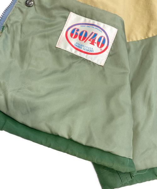 SIERRA DESIGNS（シエラデザインズ）SIERRA DESIGNS (シエラデザインズ) 60/40クロスマウンテンパーカー グリーン サイズ:Mの古着・服飾アイテム
