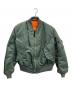 ALPHA（アルファ）の古着「フライトジャケット」｜オリーブ