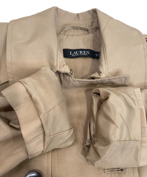 LAUREN RALPH LAUREN（ローレンラルフローレン）LAUREN RALPH LAUREN (ローレンラルフローレン) トレンチコート ベージュ サイズ:XSの古着・服飾アイテム