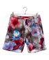 Saturdays NYC（サタデーズ ニューヨーク）の古着「Timothy Vivid Lotus Swim Short」｜ベージュ×レッド