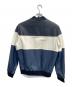 BOSS HUGO BOSS (ボス ヒューゴボス) レザージャケット ブラック×ホワイト×ブルー サイズ:46：24000円