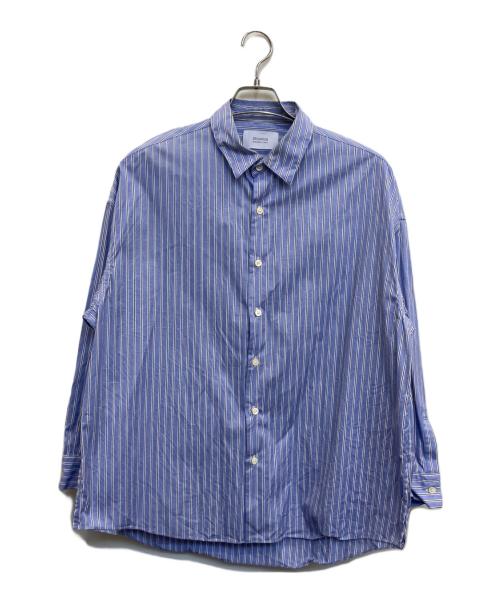 STUDIOUS（ステュディオス）STUDIOUS (ステュディオス) Thomas mason over shirt ブルー サイズ:1の古着・服飾アイテム