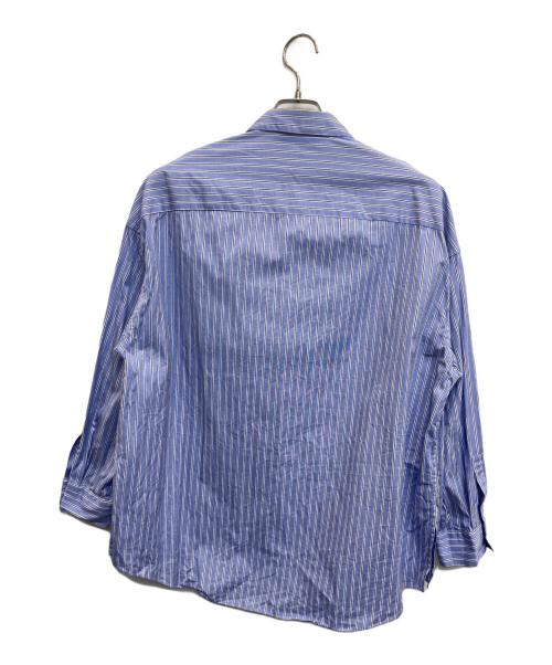 STUDIOUS（ステュディオス）STUDIOUS (ステュディオス) Thomas mason over shirt ブルー サイズ:1の古着・服飾アイテム