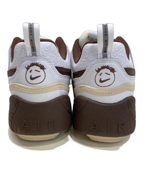 NIKE（ナイキ）NIKE (ナイキ) TRAVIS SCOTT (トラヴィス・スコット) スニーカー ホワイト×ブラウン サイズ:27.5㎝の古着・服飾アイテム