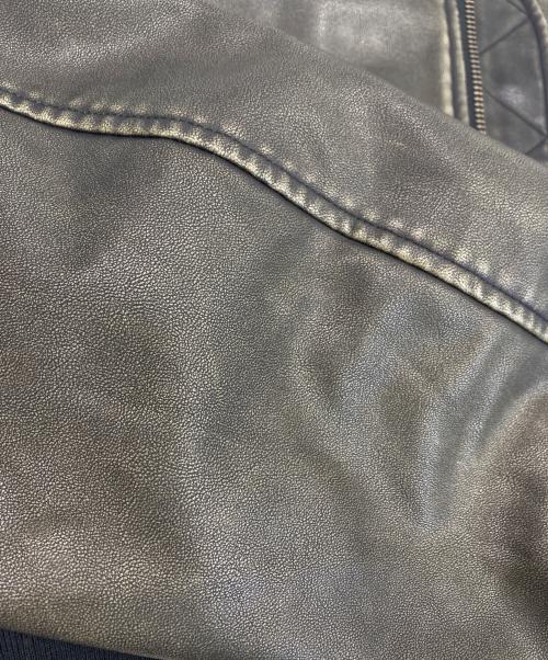 SLY（スライ）SLY (スライ) VINTAGE F／LEATHER CROP ブルゾン ブラック サイズ:1の古着・服飾アイテム