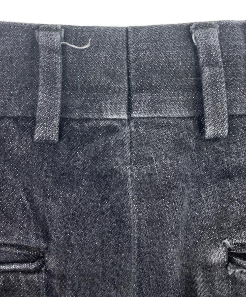 NEAT（ニート）NEAT (ニート) 2タックデニムパンツ ブラック サイズ:42の古着・服飾アイテム