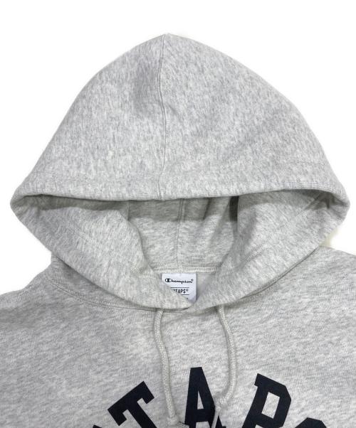 Champion（チャンピオン）Champion (チャンピオン) WTAPS (ダブルタップス) パーカー グレー サイズ:Lの古着・服飾アイテム