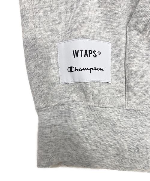 Champion（チャンピオン）Champion (チャンピオン) WTAPS (ダブルタップス) パーカー グレー サイズ:Lの古着・服飾アイテム