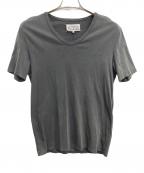 Maison Martin Margielaメゾンマルタンマルジェラ）の古着「ダメージ加工Tシャツ」｜グレー