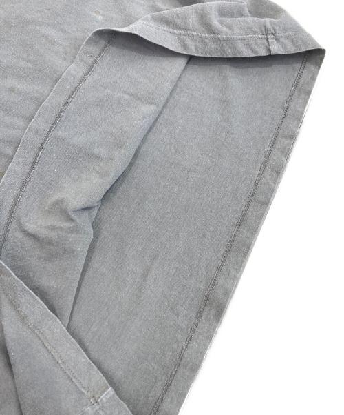 Maison Martin Margiela（メゾンマルタンマルジェラ）Maison Martin Margiela (メゾンマルタンマルジェラ) ダメージ加工Tシャツ グレー サイズ:48の古着・服飾アイテム