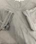 中古・古着 Maison Martin Margiela (メゾンマルタンマルジェラ) ダメージ加工Tシャツ グレー サイズ:48：8000円
