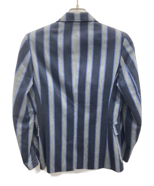 FRED PERRY（フレッドペリー）FRED PERRY (フレッドペリー) ストライプテーラードジャケット ネイビー サイズ:Sの古着・服飾アイテム