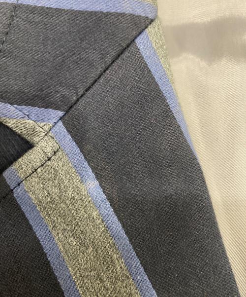 FRED PERRY（フレッドペリー）FRED PERRY (フレッドペリー) ストライプテーラードジャケット ネイビー サイズ:Sの古着・服飾アイテム