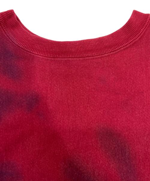 Champion REVERSE WEAVE（チャンピオン リバース ウィーブ）Champion REVERSE WEAVE (チャンピオン リバース ウィーブ) クルーネックスウェット レッド サイズ:Lの古着・服飾アイテム