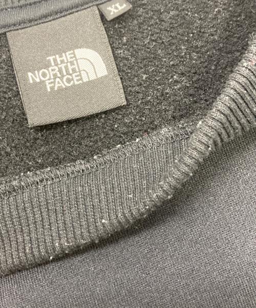 THE NORTH FACE（ザ ノース フェイス）THE NORTH FACE (ザ ノース フェイス) スモールロゴヘザースウェットクルー ブラック サイズ:XLの古着・服飾アイテム