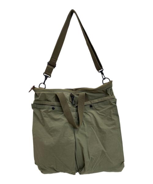 NIGEL CABOURN（ナイジェルケーボン）NIGEL CABOURN (ナイジェルケーボン) HELMET BAG MIX オリーブの古着・服飾アイテム