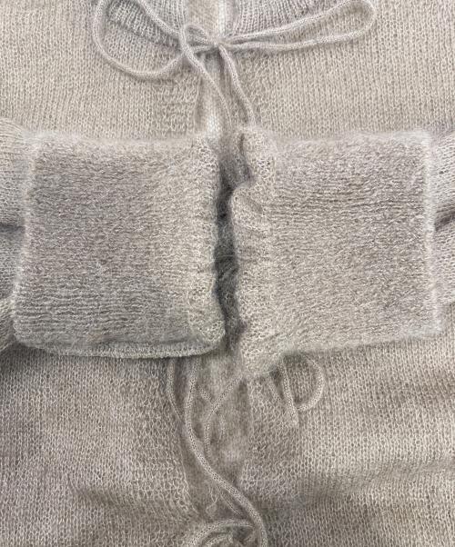 porter des boutons（ポルテデブトン）porter des boutons (ポルテデブトン) カーディガン ブラウン サイズ:FREEの古着・服飾アイテム