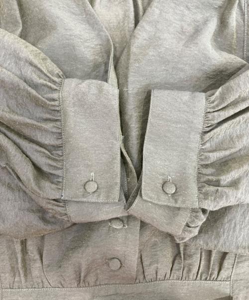 porter des boutons（ポルテデブトン）porter des boutons (ポルテデブトン) Vネックワンピース ブラック サイズ:無しの古着・服飾アイテム