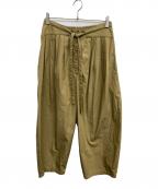 porter des boutonsポルテデブトン）の古着「パンツ」｜ベージュ