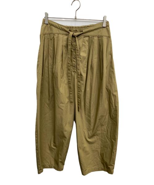 porter des boutons（ポルテデブトン）porter des boutons (ポルテデブトン) パンツ ベージュ サイズ:無しの古着・服飾アイテム