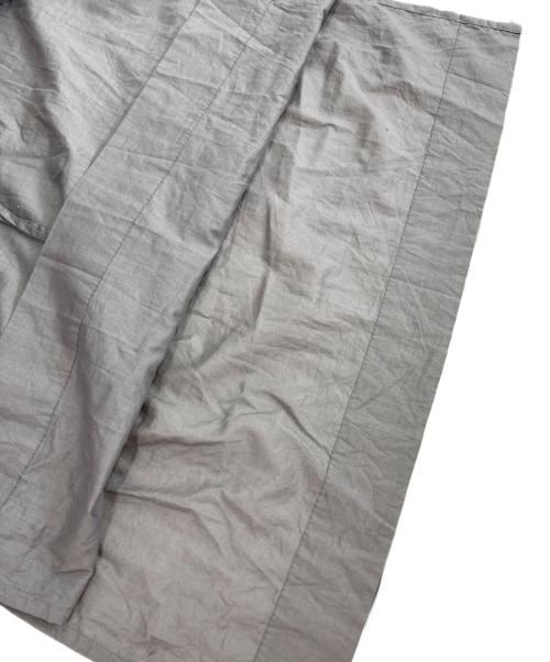 porter des boutons（ポルテデブトン）porter des boutons (ポルテデブトン) ギャザーロングブラウス パープル サイズ:無しの古着・服飾アイテム