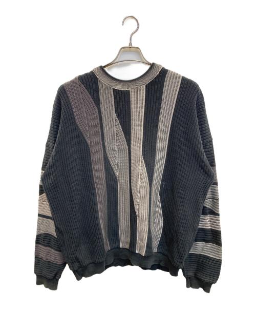 TUNDRA（ツンドラ）TUNDRA (ツンドラ) コットン3Dニット グレー サイズ:Lの古着・服飾アイテム