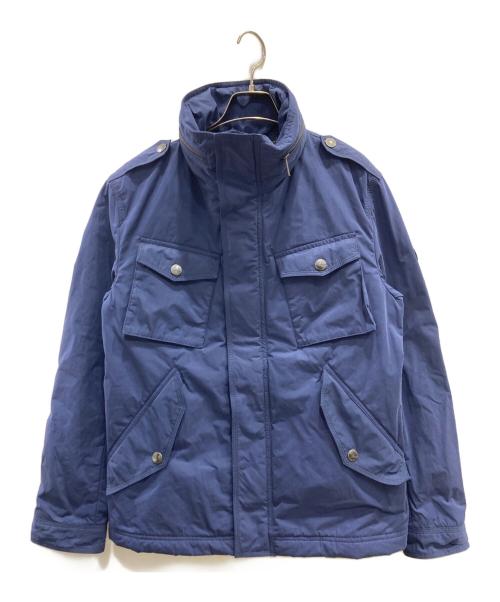 BURBERRY BLACK LABEL（バーバリーブラックレーベル）BURBERRY BLACK LABEL (バーバリーブラックレーベル) ジャケット ブルー サイズ:Lの古着・服飾アイテム