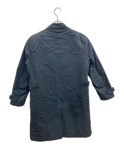 MHL（エムエイチエル）MHL (エムエイチエル) ライナー付コート ネイビーの古着・服飾アイテム