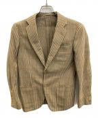 TOMORROW LANDトゥモローランド）の古着「テーラードジャケット」｜ベージュ