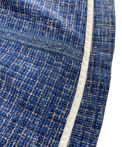 T-Jacket（ティージャケット）T-Jacket (ティージャケット) ダブルブレスト メランジテーラードジャケット ネイビー サイズ:Sの古着・服飾アイテム