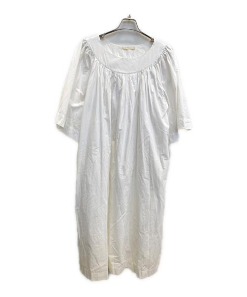 ne quittez pas（ヌキテパ）ne quittez pas (ヌキテパ) 6(ROKU) BEAUTY&YOUTH (ロク ビューティーアンドユース) ワンピース ホワイト サイズ:記載なしの古着・服飾アイテム