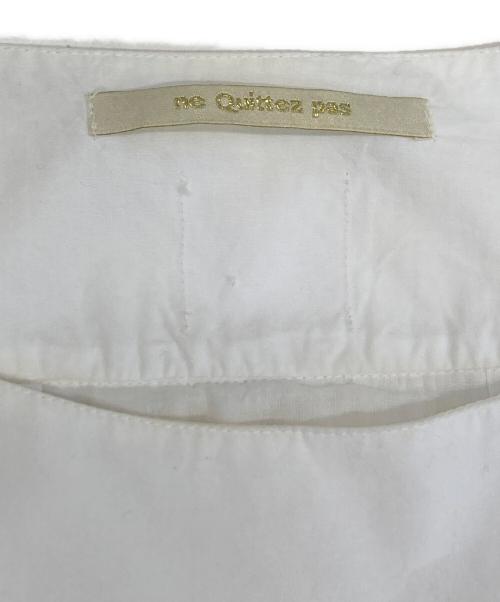 ne quittez pas（ヌキテパ）ne quittez pas (ヌキテパ) 6(ROKU) BEAUTY&YOUTH (ロク ビューティーアンドユース) ワンピース ホワイト サイズ:記載なしの古着・服飾アイテム