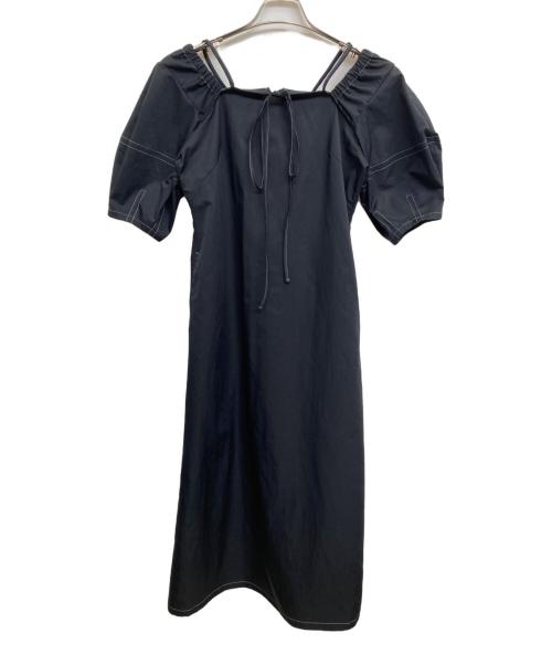 MURRAL（ミューラル）MURRAL (ミューラル) Ivy vase dress ブラックの古着・服飾アイテム