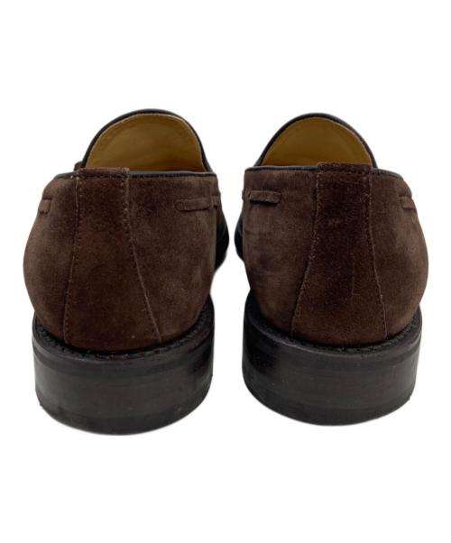 berwick（バーウィック）berwick (バーウィック) スウェードタッセルローファー ブラウン サイズ:5 1/2の古着・服飾アイテム