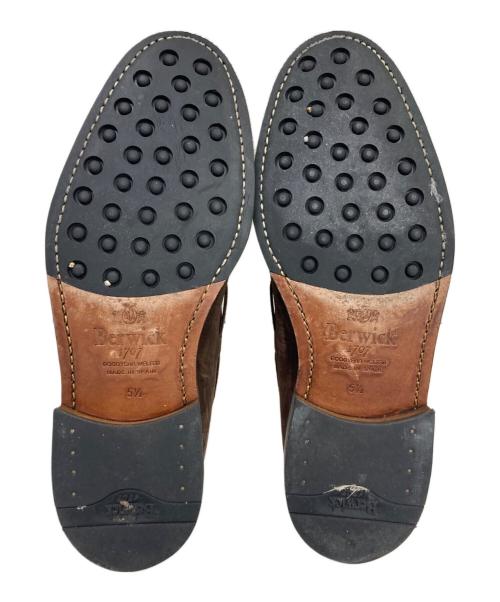 berwick（バーウィック）berwick (バーウィック) スウェードタッセルローファー ブラウン サイズ:5 1/2の古着・服飾アイテム