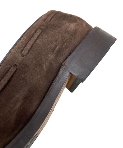 berwick（バーウィック）berwick (バーウィック) スウェードタッセルローファー ブラウン サイズ:5 1/2の古着・服飾アイテム