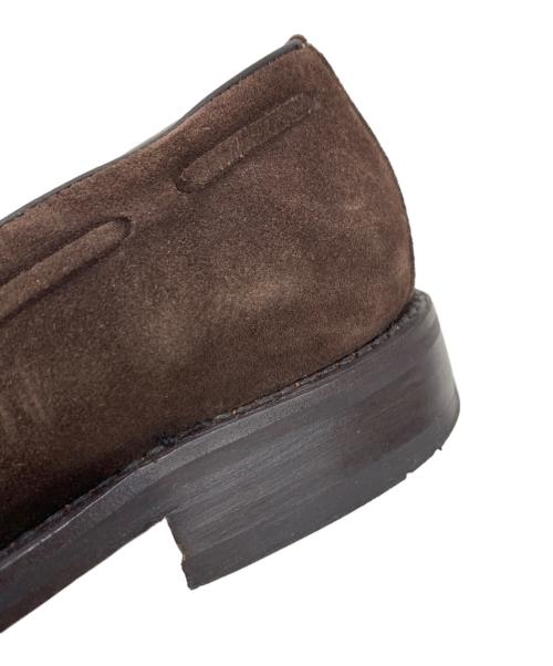 berwick（バーウィック）berwick (バーウィック) スウェードタッセルローファー ブラウン サイズ:5 1/2の古着・服飾アイテム