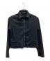 Y's（ワイズ）の古着「ジャージ素材ジップジャット」｜ブラック