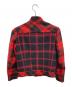 YOHJI YAMAMOTO (ヨウジヤマモト) ウールタータンチェックジャケット レッド サイズ:1：10000円