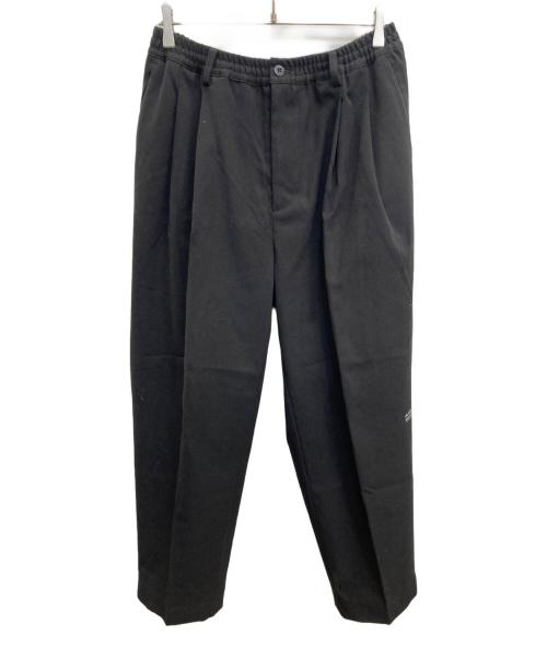 WILD THINGS（ワイルドシングス）WILD THINGS (ワイルドシングス) MAGIC STICK (マジックスティック) 2タックパンツ ブラック サイズ:XLの古着・服飾アイテム