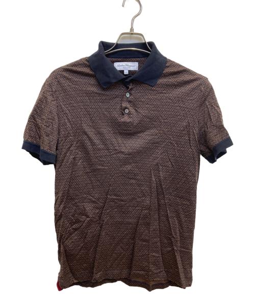 Salvatore Ferragamo（サルヴァトーレ フェラガモ）Salvatore Ferragamo (サルヴァトーレ フェラガモ) ポロシャツ サイズ:Mの古着・服飾アイテム