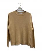 FRAMeWORKフレームワーク）の古着「ウォッシャブルペーパーヤーンニット」｜ベージュ