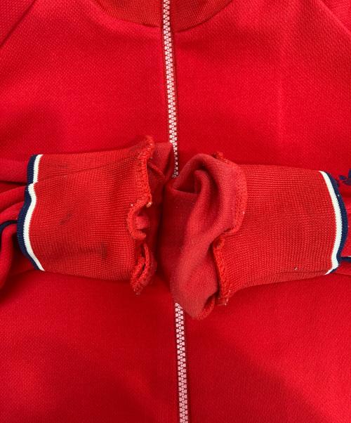 adidas（アディダス）adidas (アディダス) トラックジャケット レッド サイズ:Oの古着・服飾アイテム