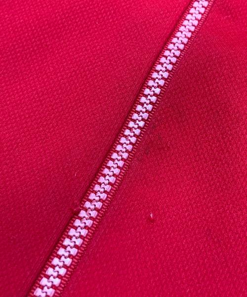 adidas（アディダス）adidas (アディダス) トラックジャケット レッド サイズ:Oの古着・服飾アイテム