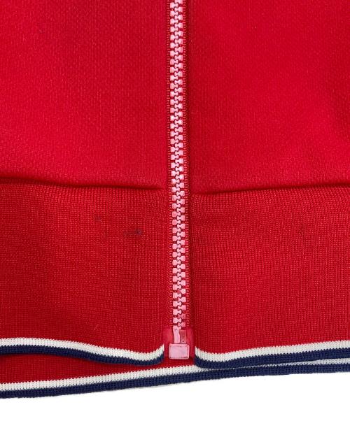 adidas（アディダス）adidas (アディダス) トラックジャケット レッド サイズ:Oの古着・服飾アイテム