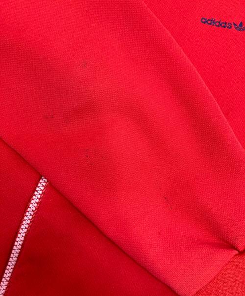 adidas（アディダス）adidas (アディダス) トラックジャケット レッド サイズ:Oの古着・服飾アイテム