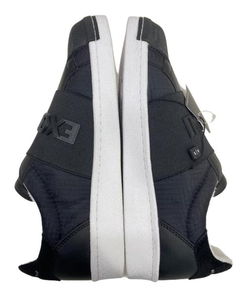 ARMANI EXCHANGE（アルマーニ エクスチェンジ）ARMANI EXCHANGE (アルマーニ エクスチェンジ) ロゴバンドスニーカー ブラック サイズ:25cmの古着・服飾アイテム