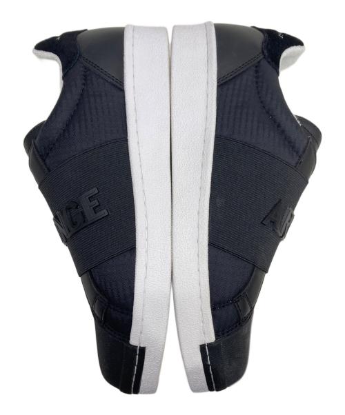 ARMANI EXCHANGE（アルマーニ エクスチェンジ）ARMANI EXCHANGE (アルマーニ エクスチェンジ) ロゴバンドスニーカー ブラック サイズ:25cmの古着・服飾アイテム