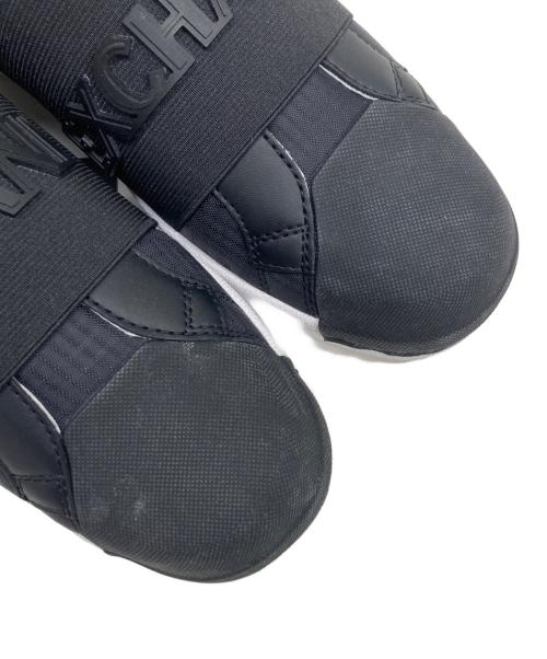 ARMANI EXCHANGE（アルマーニ エクスチェンジ）ARMANI EXCHANGE (アルマーニ エクスチェンジ) ロゴバンドスニーカー ブラック サイズ:25cmの古着・服飾アイテム