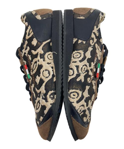 DOLCE & GABBANA（ドルチェ＆ガッバーナ）DOLCE & GABBANA (ドルチェ＆ガッバーナ) スニーカー ブラウン サイズ:6の古着・服飾アイテム